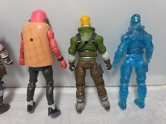 Fortnite 4-Inch Action Figure Lot Of 6 Authentic