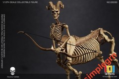 101TOYS ES031 1/12 Scale Pocket Monster Skeleton Skeleton Articulated Horse Set