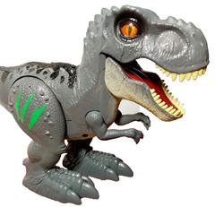 Robo Alive Attacking T-Rex Electronic Robotic Dinosaur Toy(Walks,Bites & Roars!)