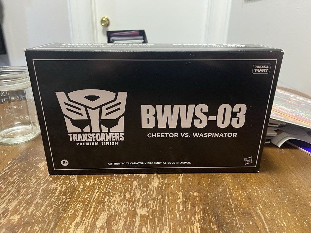 Transformers Premium Finish BWVS-03 Cheetor vs. Waspinator