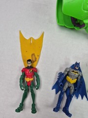DC Action Figure Lot The Joker Robo Rampage Destroyer Deathstroke Slade Robin