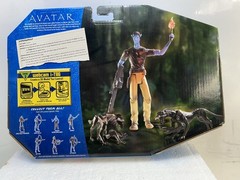 New James Cameron’s Avatar Viper Wolf Attack W/Jake Sully Articulated 2009