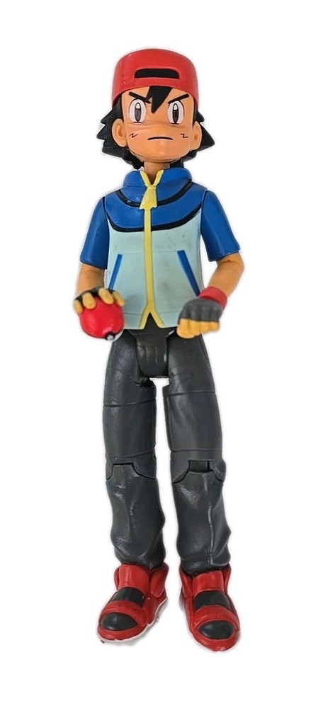 Pokémon Ash Ketchum Figure 7 Inches 2011 Pokémon Jakks 2162LK01
