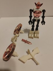 Vtg Micronauts PINK ACROYEAR 4″ Figure 100 Percent COMPLETE 1976