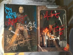 NECA Ultimate Horror Action Figure JASON LIVES Friday 13th Part VI 6 SIGNED X 11