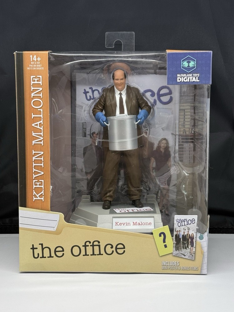 McFarlane Movie Maniacs The Office Kevin Malone Limited Edition /4650 Figure