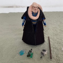 3.75” Star Wars Vintage Collection Kenner Bib Fortuna Tatooine Throne Room Toy