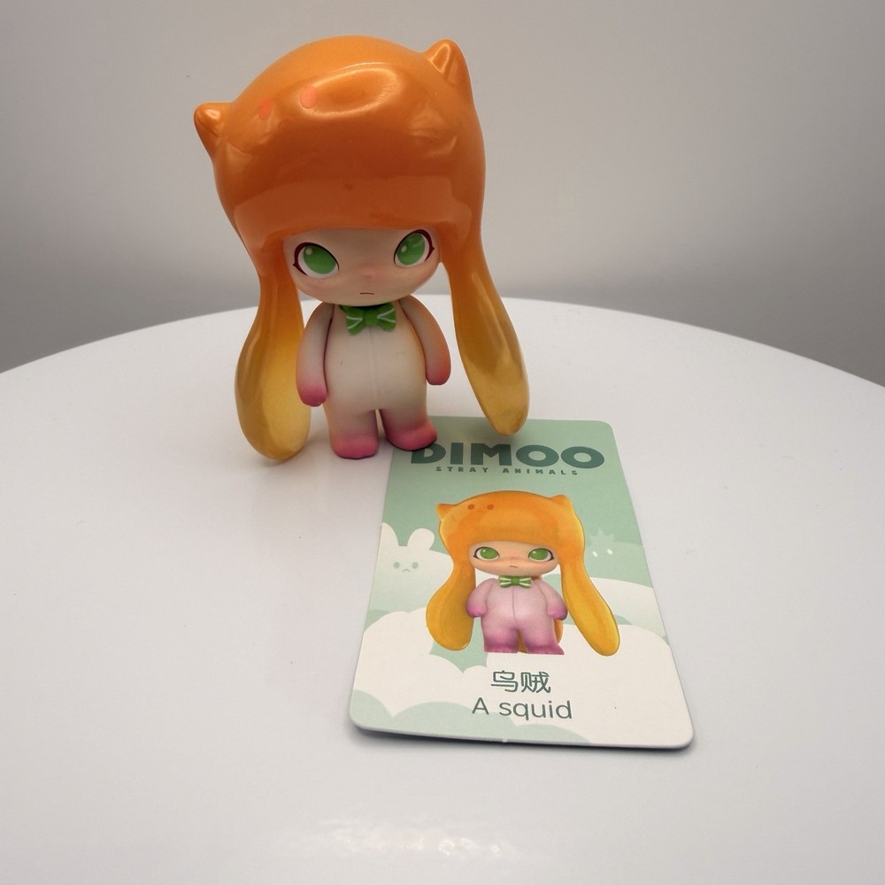 Pop Mart x DIMOO Stray Animals Series Blind Box Figure- Confirmed Squid
