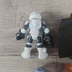 LOT OF 4 HASBRO 2000s PLAYSKOOL GALACTIC HEROES STAR WARS MINI FIGURE TOYS