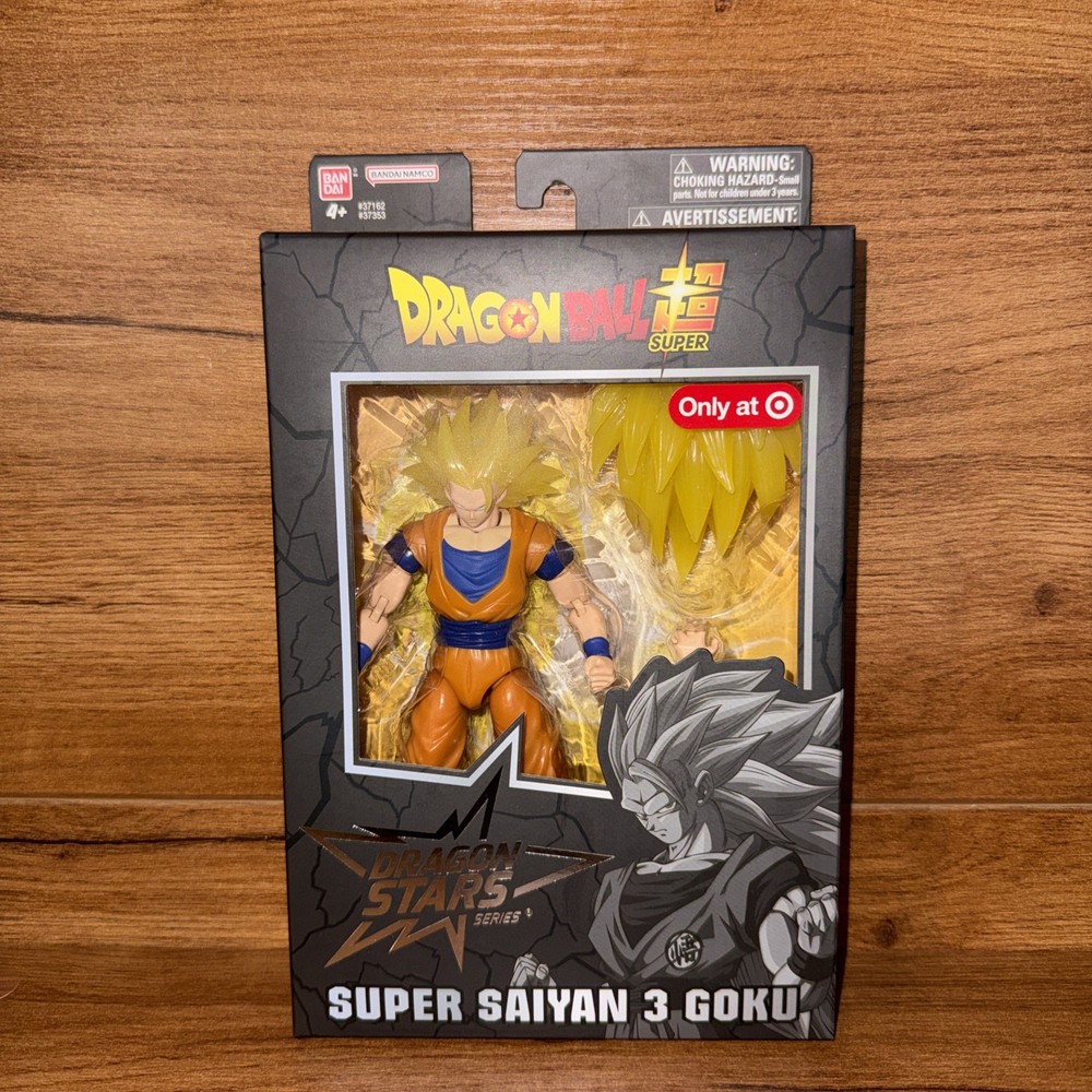 DRAGON BALL STARS BANDAI SUPER SAIYAN 3 GOKU TARGET EXCLUSIVE BRAND NEW