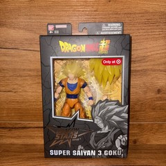 DRAGON BALL STARS BANDAI SUPER SAIYAN 3 GOKU TARGET EXCLUSIVE BRAND NEW