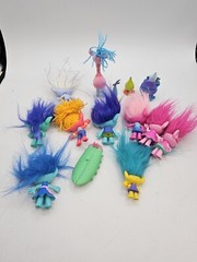 Dreamworks Trolls Movie Mixed Lot of 12 Figures Toys Hasbro