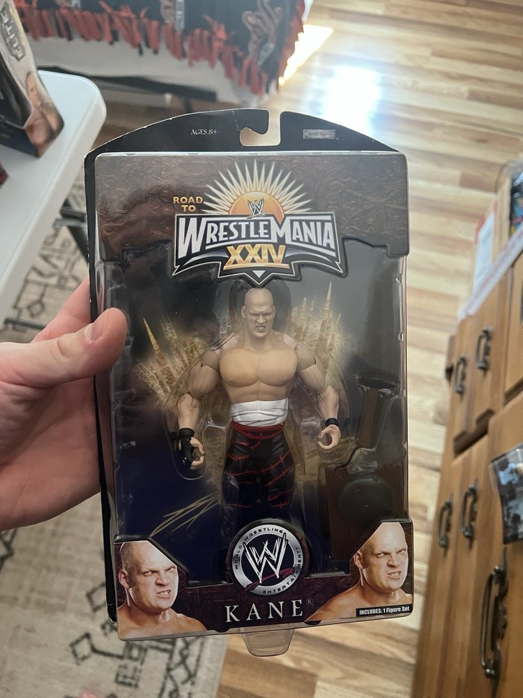 Kane Road to WrestleMania 24 Jakks Pacific Action Figure WWE
