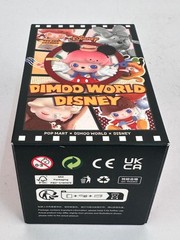 POP MART Dimoo World x Disney Series Confirmed Figure Sealed Bag in Open Box
