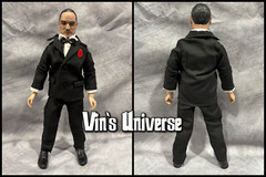 Custom 8″ Mego Marlon Brando Don Vito Corleone the Godfather Action Figure