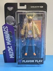 McFarlane Toys – “ Flavor Flav “ Music Maniacs Hip Hop Figure, Limited Edition