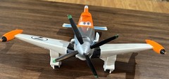 Disney Pixar Dusty Crophopper Talking Jet Planes Thinkway Toys read description