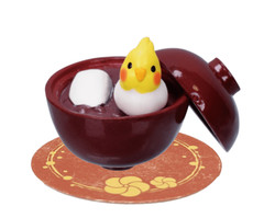 Cute Blind Box Capsule Tiny Toy Animal Parrot Bird 1 Random Food Mini Figure