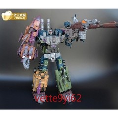 JINBAO Bruticus Warbotron & PREDAKING Feral Rex Oversized Action Figure Gift New