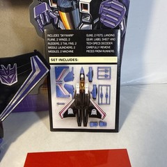 Vintage G1 Skywarp Transformers Decepticon w/ Box & Accessories (1984)