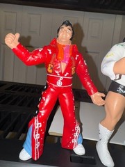 WWF LJN Honky Tonk Man & Greg Valentine–CUSTOM Figures w/PAINT