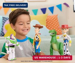 Mattel Disney and Pixar Toy Story Action Figures 7 Inch Playscale Key Characters