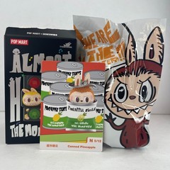 POP MART x Labubu The Monsters Almost Hidden Series Figure Sealed Bag Open Box