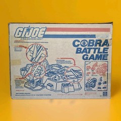 1982 GI JOE Cobra Battle Game with Original Box – Incomplete