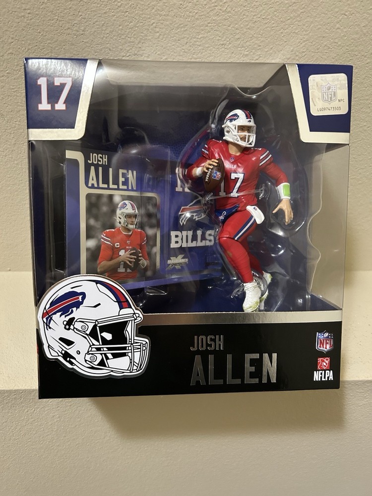 2025 NFL McFarlane Sports Picks Josh Allen Buffalo Bills “Color Rush” 2nd Wave