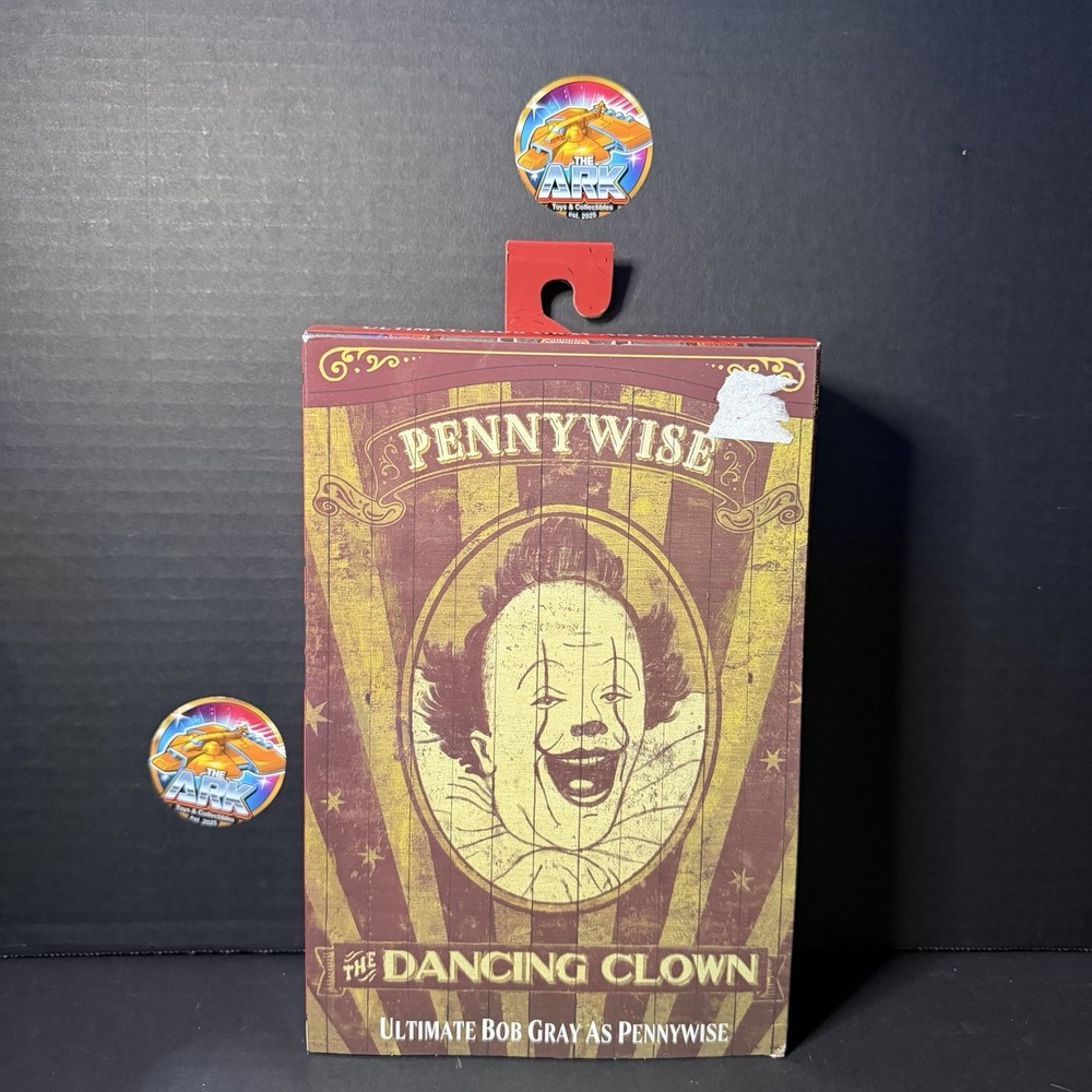 NIB – NECA IT Welcome to Derry Ultimate Pennywise the Dancing Clown Bob Gray 7”