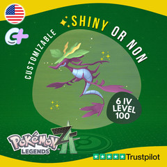 Dragalge Shiny or Non ✨6 IV Pokémon Legends Z-A Competitive Customizable ZA Z A