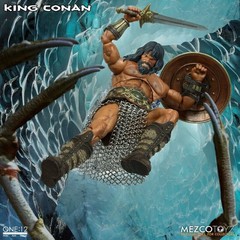 AUTHENTIC MEZCO CONAN THE KING/HORSE /RED SONJA /APE KING (FROST GIANT Presale)