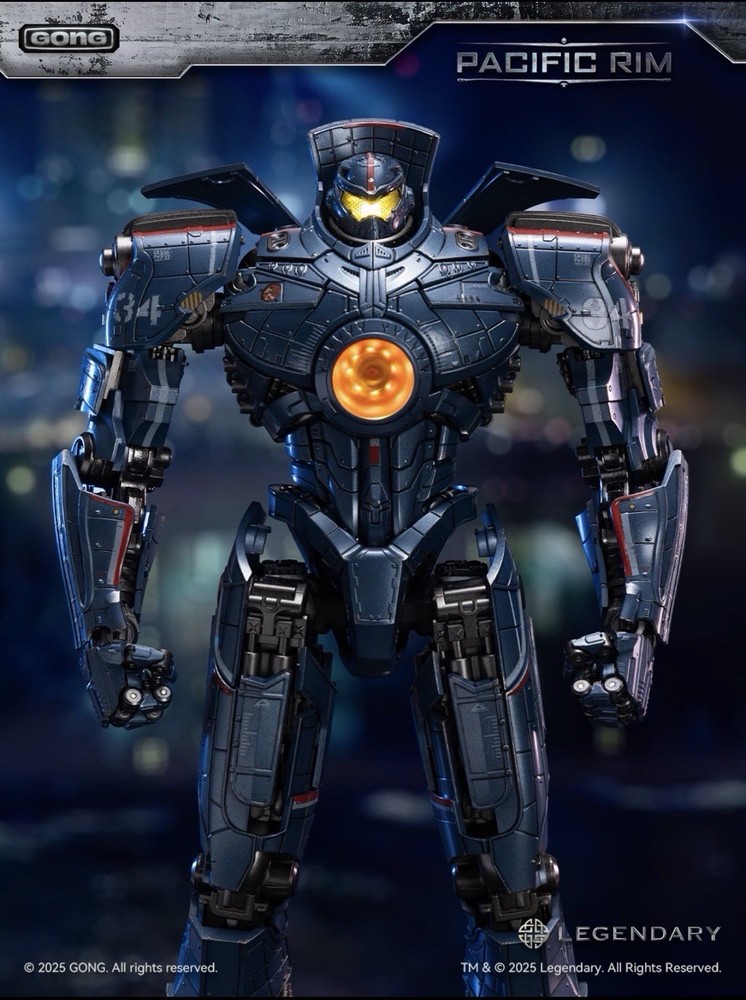 US Seller Gong Pacific Rim Gipsy Danger Diecast Action Figure