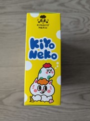 Unbox Kiyo Neko Black Edition Figure H11CM Designer Toys Sofubi Soft Vinyl