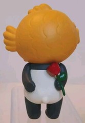 PLANET BEAR Mini Taiyaki PanPan Series 1 ROSE FLOWER 🐼🌹Panda PVC Figure NEW