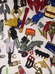 Power Rangers Parts And Weapons Lot And Others 90s Toys Parts