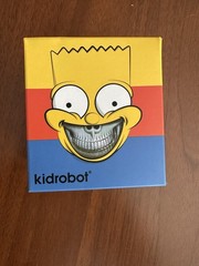 RON ENGLISH Bart Grin the Simpsons Kidrobot SEALED 3 Inch Designer Toy RARE