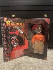 Full Moon Toys Direct Ragdoll Deluxe Movie Edition 12in Boxed w/ Stand Scissors