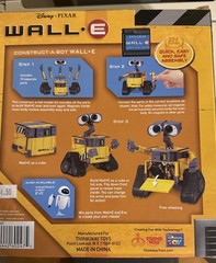 Thinkway Magnetic Construct a Bot Wall-e Figure Toy Disney Pixar