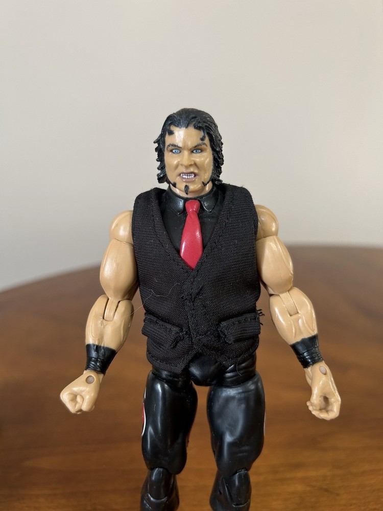 WWE Deluxe Aggression Jakks Kevin Thorn ECW Action Figure W VEST! LOOSE COMPLETE