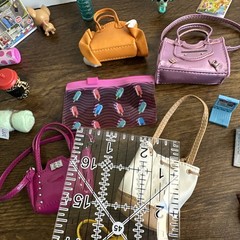 Zuru Mini Brands Fashion Bags Lot Plus Extras Barbie Accessory Laptop Dolls