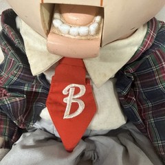 Pee Wees Playhouse Billy Baloney Ventriloquist Dumny Pee Wee Herman Puppet Toy