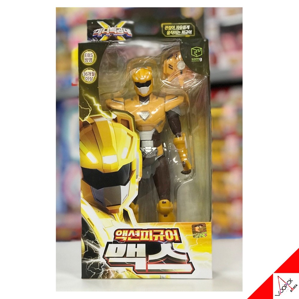 MINIFORCE Mini Force X Super Ranger MAX Yellow 6.9″ Action Figure New Version