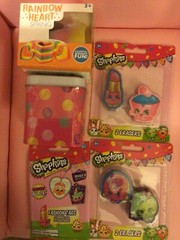 shopkins season 4 lot of blind box & bags & fashion tag & color book & more 