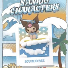 Miniso Sanrio Summer Surf Series Magnetic Fridge Magnet Confirmed Blind Box