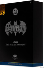 DC Multiverse McFarlane Batman Knightfall 30th Ann Gold Label 7″ New Sealed
