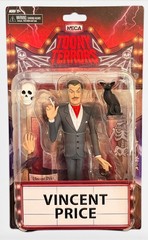 Set of Two Vincent Price Actions Figures ~ NECA Toony Terrors & Super7 Mayhem