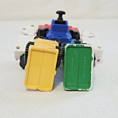Bandai 1997 Power Rangers 5″ Carranger DX VRV Megazord (READ, wear, incomplete)