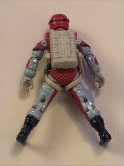 Crazylegs V1 G.I. Joe 1987 Hasbro Vintage Action Figure w/ Parachute
