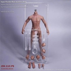 JIAOU DOLL 1/6 Scale Seamless Male Body Model Action Figure Fit 12″ Figure Gifts